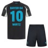 Oficiální Fotbalový Dres Bayer 04 Leverkusen Florian Wirtz 10 Třetí 2024-25 pro Děti